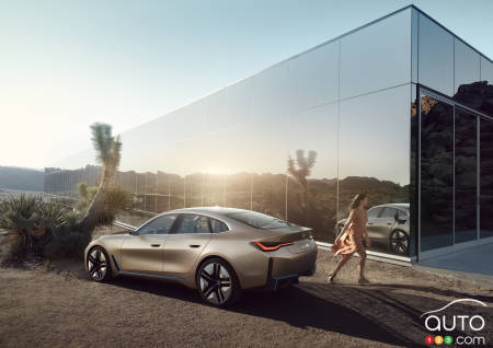 BMW i4, profil